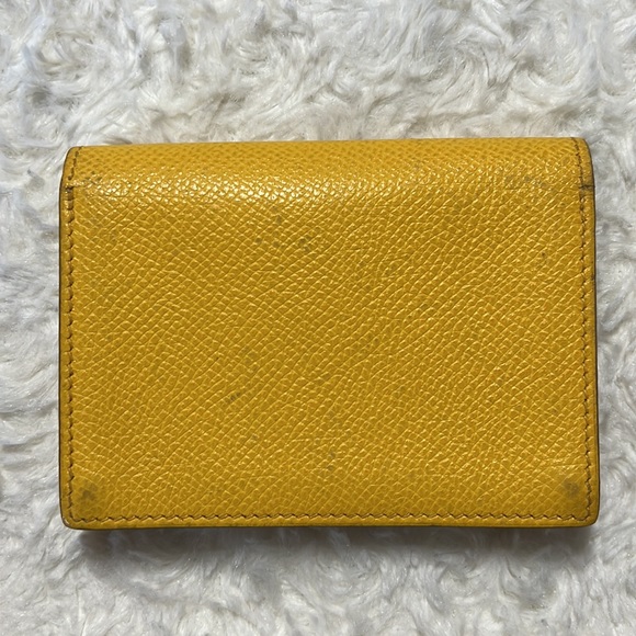 Hermès Box Card Case Silver Hardware Calf Leather Business Holder - Picture 2 of 13